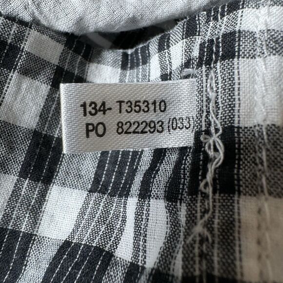 Tommy Bahama Shirt Mens Medium Gray Island Modern Fit Reverse Print Plaid Aloha - Picture 12 of 14